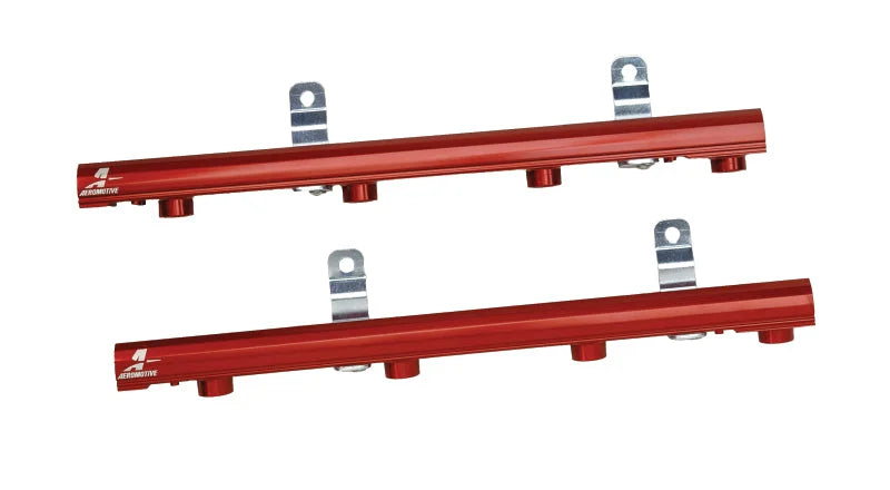 Aeromotive Billet Fuel Rails fits 1999-2004 Ford F-150 - Installation View