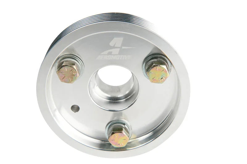Aeromotive Billet LT1 Crank 34% Underdrive Pulley - Side View