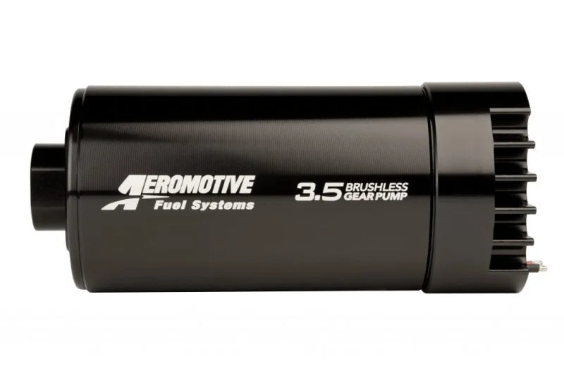 Aeromotive Brushless Pro-Series Fuel Pump External In-Line - Side View