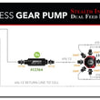 Load image into Gallery viewer, Aeromotive Brushless Spur Gear Fuel Pump w/TVS Controller - Universal - In-Tank - 7gpm - Installation View