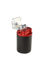 Load image into Gallery viewer, Aeromotive Canister Fuel Filter - 3/8 NPT / 100-Micron (Red Housing w/Black Sleeve) - Back View