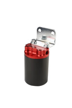 Load image into Gallery viewer, Aeromotive Canister Fuel Filter - 3/8 NPT / 100-Micron (Red Housing w/Black Sleeve) - Additional View 5