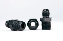 Load image into Gallery viewer, Aeromotive Carb. Reg 13205 Fitting Kit (Incl. (3) 3/8in NPT to AN-06 fittings) - Back View