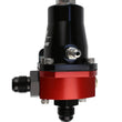Load image into Gallery viewer, Aeromotive Compact Billet Adjustable EFI Regulator - (1) AN-6 Male Inlet and Return - Installation View