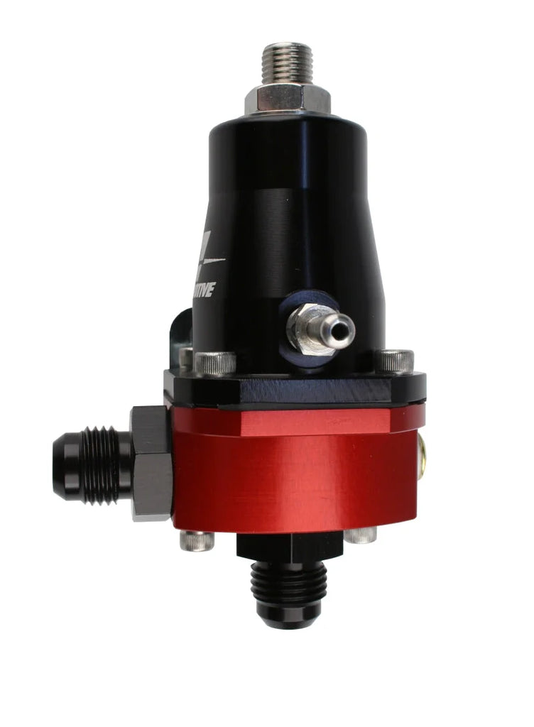 Aeromotive Compact Billet Adjustable EFI Regulator - (1) AN-6 Male Inlet and Return - Installation View