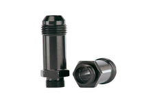 Load image into Gallery viewer, Aeromotive Demon Carb AN-08 to 9/16in x 24 Thread Float Bowl Fitting - Extended - Main Product View