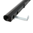 Load image into Gallery viewer, Aeromotive Edelbrock Victor E Fuel Rails - Black fits SBC - Side View