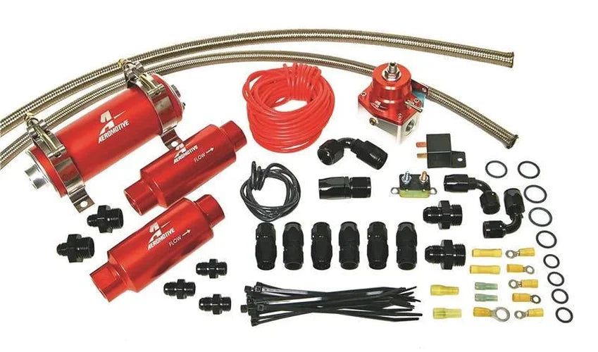 Aeromotive Engine Kit 17156 fits 2010 Ford Mustang / 2010 Ford Mustang GT / 2010 Ford Mustang Shelby GT500 - Side View