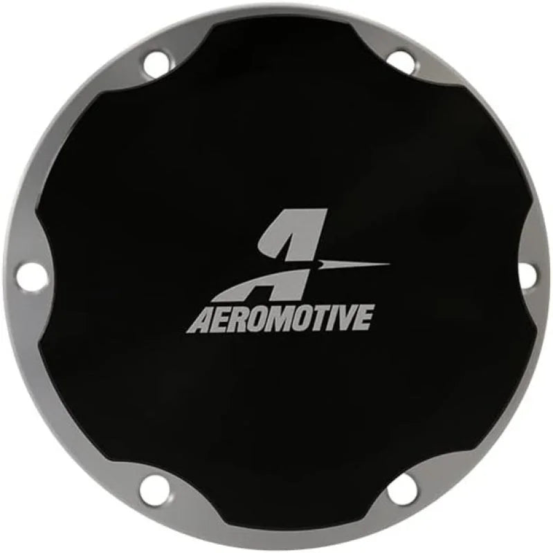 Aeromotive Fill Cap - Screw-On - 3in - Flanged - 6-Bolt - Black - Additional View 5