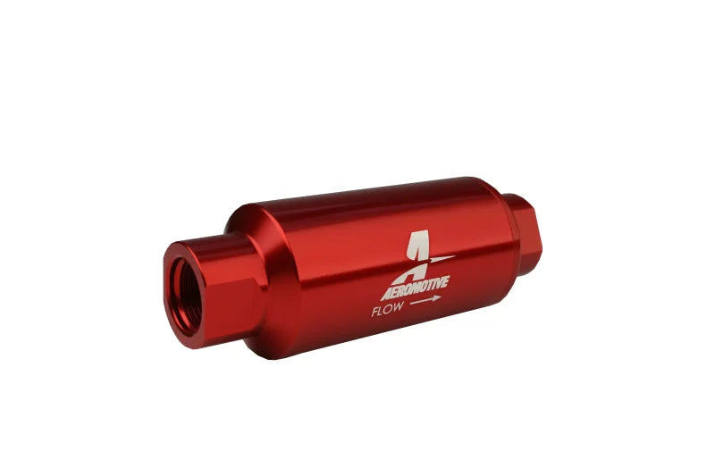 Aeromotive Filter / Bracket Combo Kit - 12301 Filter / 12305 Billet Bracket - Back View
