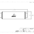 Load image into Gallery viewer, Aeromotive Filter Element 10 Micron Microglass - Fits 12364 - Back View