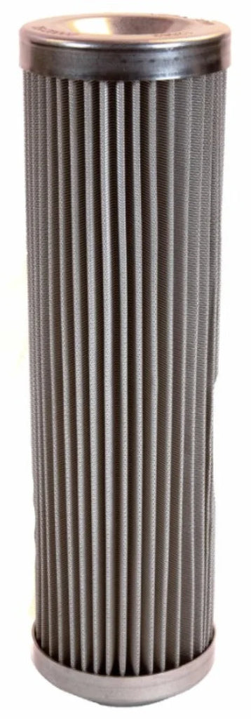 Aeromotive Filter Element 100 Micron Stainless Steel - Fits 12362 - Side View
