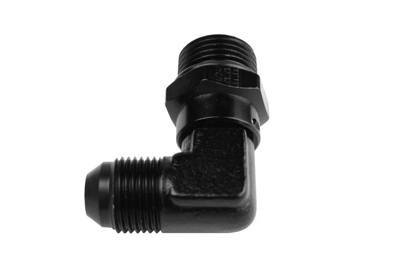 Aeromotive Fitting - Elbow - 90-Deg - AN-10 ORB to AN-08 Flare - Main Product View
