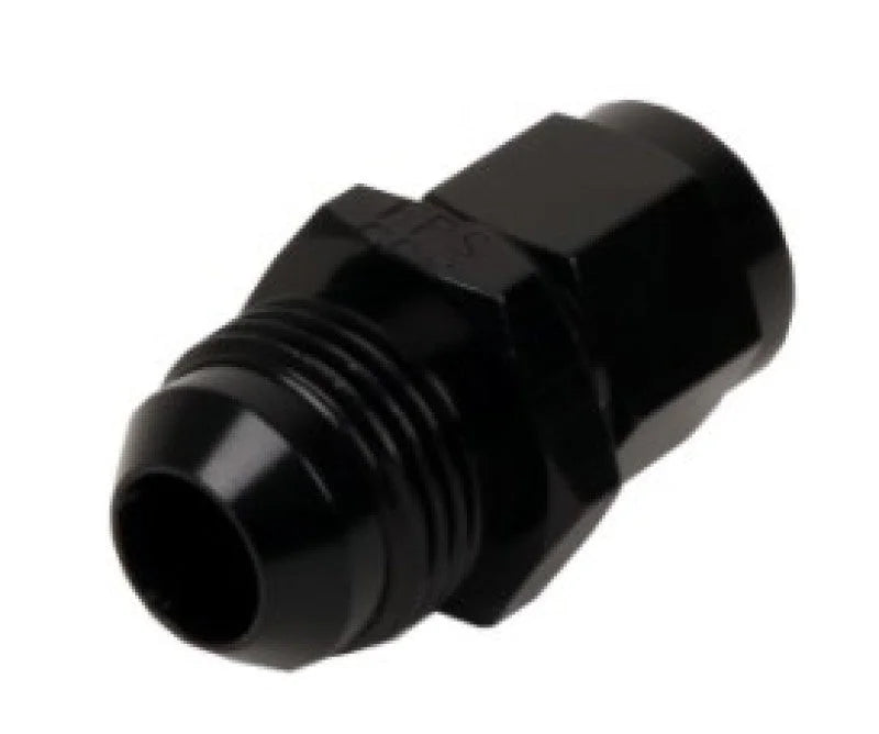 Aeromotive Fitting Female AN-06 to Male AN-08 Flare Black - Side View