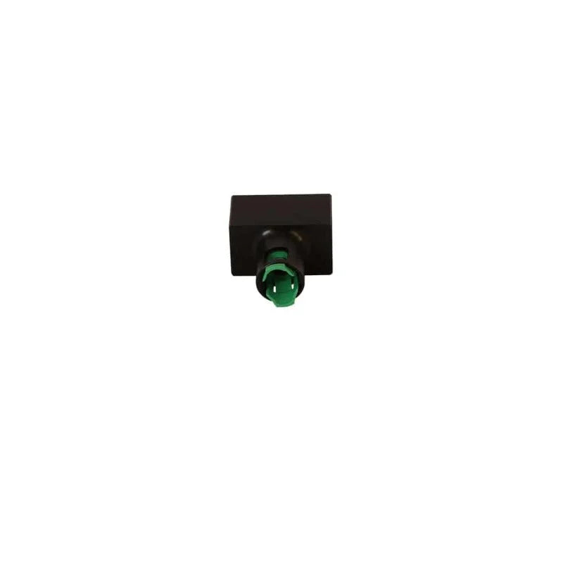 Aeromotive Fitting - Tee - 2x AN-08 Port - 3/8 Quick Connect - Side View