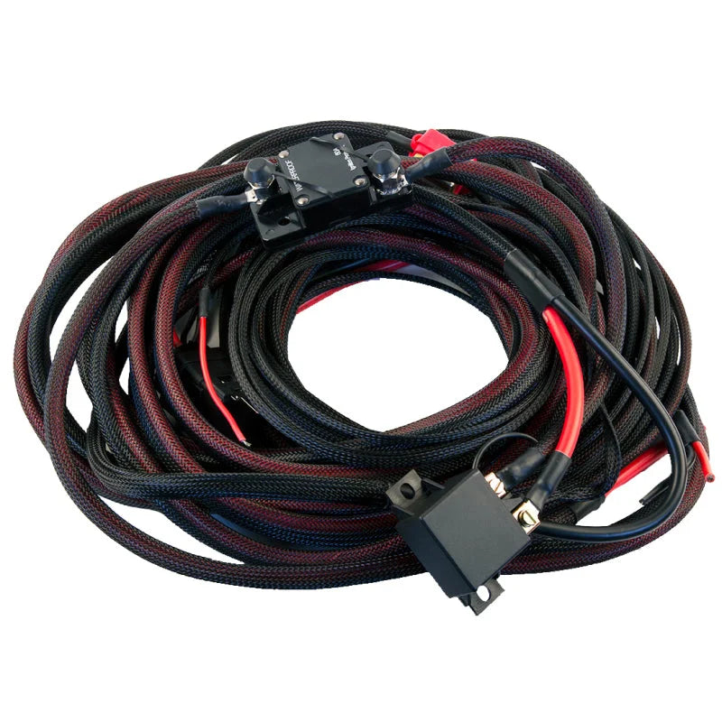 Aeromotive Fuel Pump 60A Deluxe Wiring Kit - Side View