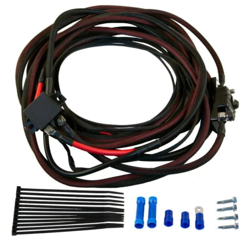 Aeromotive Fuel Pump 60A Deluxe Wiring Kit - Back View