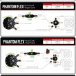 Load image into Gallery viewer, Aeromotive Fuel Pump - Universal - Phantom 450 - 6-10in Depth - Back View