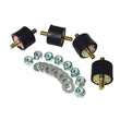 Load image into Gallery viewer, Aeromotive Fuel Pump Vibration Dampener Mounting Kit (For In-Line Fuel Pumps) - Side View
