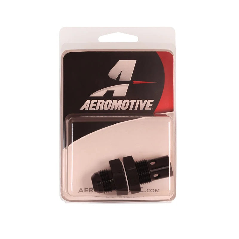 Aeromotive Fuel Tank Vent Valves - Rollover Vent Valve - 3/4-16 to AN-06 - Back View