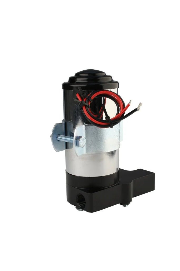 Aeromotive High Output (HO) (7 PSI) Billet Carbureted Fuel Pump - 3/8in NPT Ports - Side View