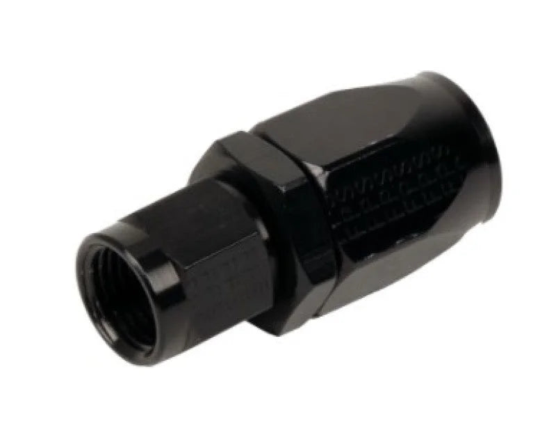 Aeromotive Hose End AN-06 to AN-08 Hose Black - Back View