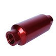 Load image into Gallery viewer, Aeromotive In-Line Filter - (AN-10) 10 Micron Microglass Element Red Anodize Finish - Side View