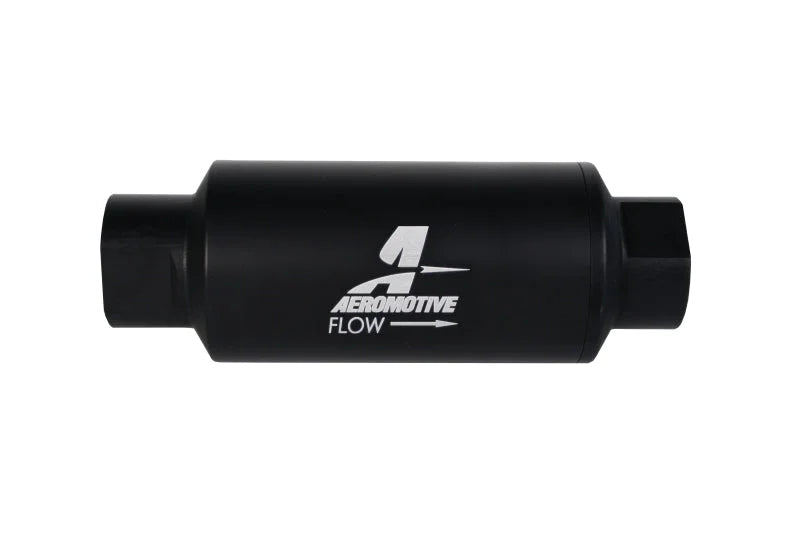 Aeromotive In-Line Filter - (AN-10) 10 Micron Microglass Element - Side View