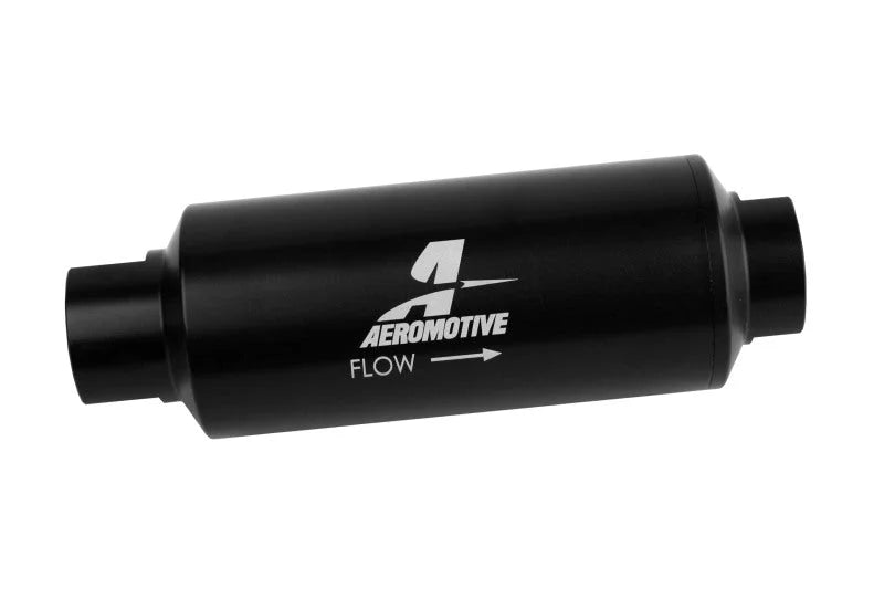 Aeromotive In-Line Filter - (AN-10) 10 Micron Microglass Element - Back View