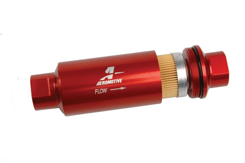 Aeromotive In-Line Filter - (AN-10) 10 Micron fabric Element - Main Product View