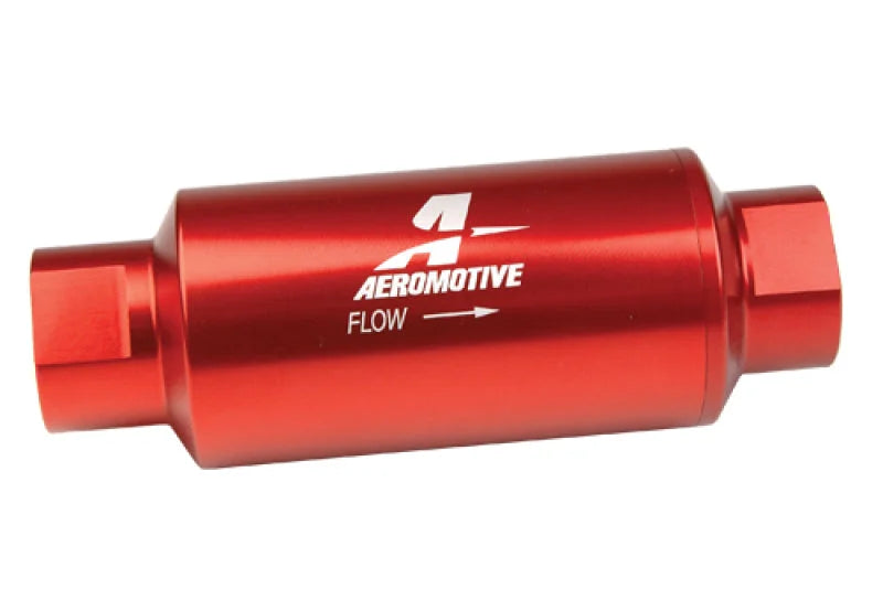 Aeromotive In-Line Filter - (AN-10) 100 Micron SS Element - Back View