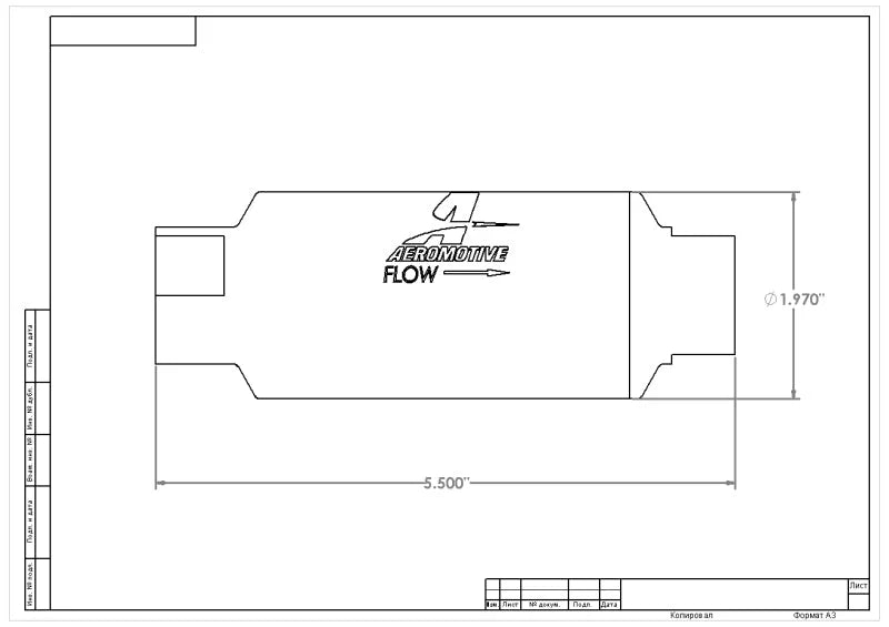 Aeromotive In-Line Filter - (AN-10) 100 Micron SS Element - Additional View 5