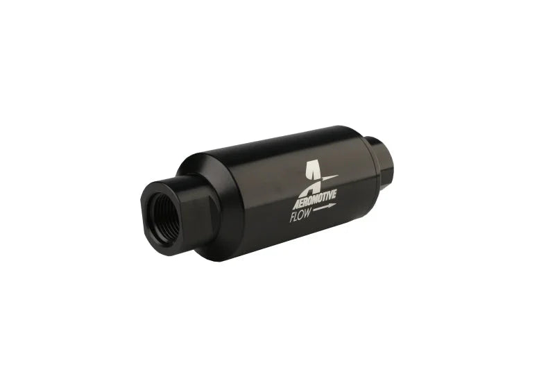 Aeromotive In-Line Filter - AN-10 - Black - 10 Micron - Main Product View