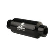 Load image into Gallery viewer, Aeromotive In-Line Filter - AN-10 - Black - 10 Micron - Side View