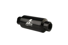 Load image into Gallery viewer, Aeromotive In-Line Filter - AN-10 - Black - 10 Micron - Side View