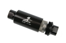 Load image into Gallery viewer, Aeromotive In-Line Filter - AN-10 - Black - 100 Micron - Main Product View