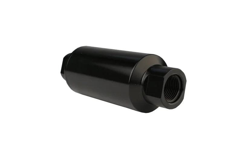 Aeromotive In-Line Filter - AN-10 - Black - 100 Micron - Installation View