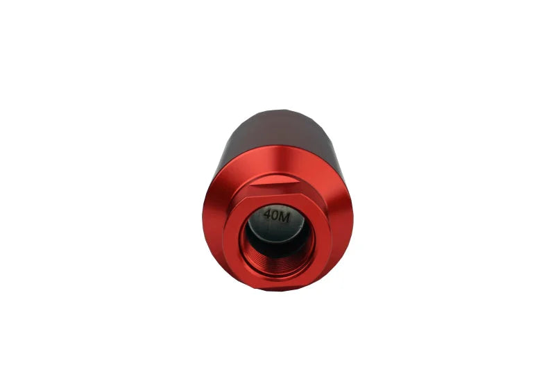 Aeromotive In-Line Filter - AN-10 size - 40 Micron SS Element - Red Anodize Finish - Additional View 5