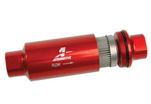 Load image into Gallery viewer, Aeromotive In-Line Filter - AN-10 size - 40 Micron SS Element - Red Anodize Finish - Additional View 6