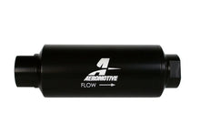 Load image into Gallery viewer, Aeromotive In-Line Filter - (AN-12 ORB) 10 Micron Microglass Element - Side View