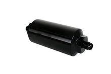 Load image into Gallery viewer, Aeromotive In-Line Filter - (AN-6 Male) 10 Micron Microglass Element Bright Dip Black Finish - Main Product View
