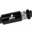 Load image into Gallery viewer, Aeromotive In-Line Filter - (AN-6 Male) 40 Micron Stainless Mesh Element Bright Dip Black Finish - Additional View 5