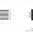 Load image into Gallery viewer, Aeromotive In-Line Filter - (AN -8 Male) 10 Micron Fabric Element Bright Dip Black Finish - Additional View 5