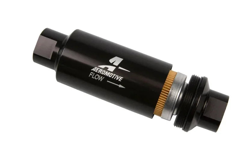 Aeromotive Marine AN-10 Fuel Filter - 10 Micron - Side View
