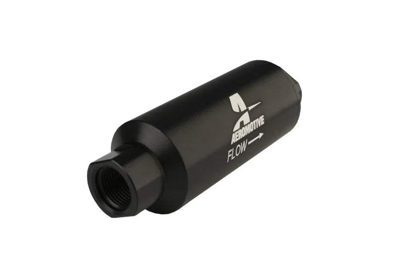 Aeromotive Marine AN-12 Fuel Filter - 100 Micron - SS Element - Back View