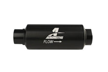Load image into Gallery viewer, Aeromotive Marine AN-12 Fuel Filter - 100 Micron - SS Element - Installation View