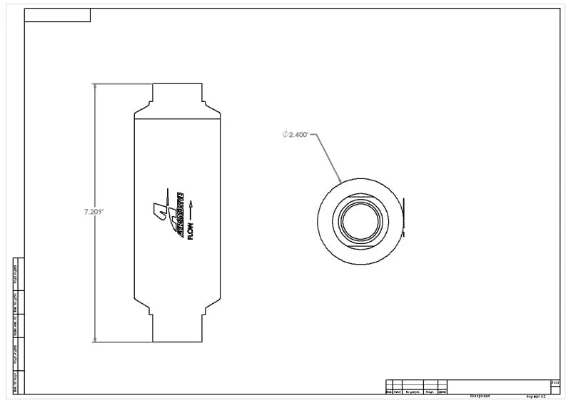 Aeromotive Marine AN-12 Fuel Filter - 100 Micron - SS Element - Additional View 5