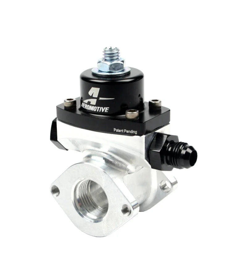 Aeromotive Modular Fuel Pressure Regulator - 2 x AN-06 Outlet and 2 x AN-10 Inlet Ports - Back View