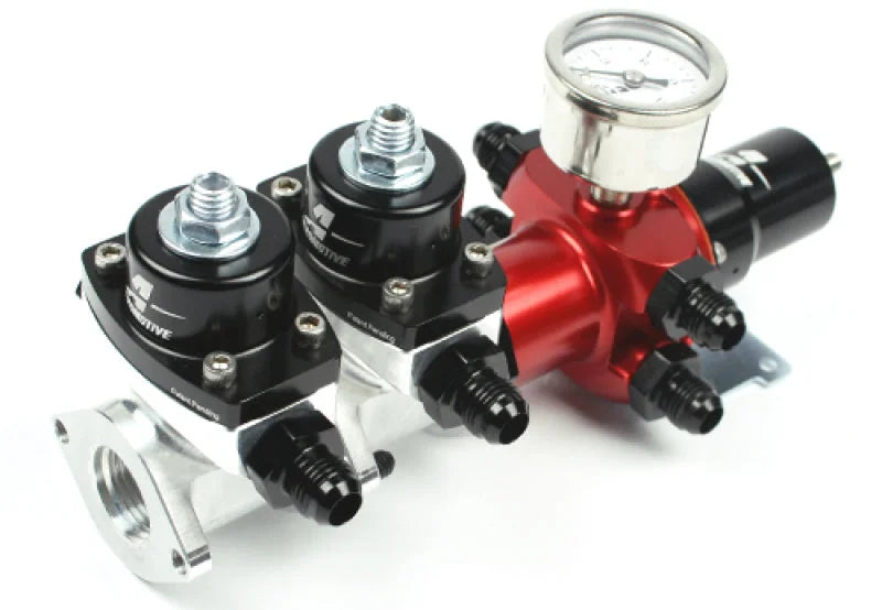 Aeromotive Modular Fuel Pressure Regulator - 2 x AN-06 Outlet and 2 x AN-10 Inlet Ports - Additional View 8