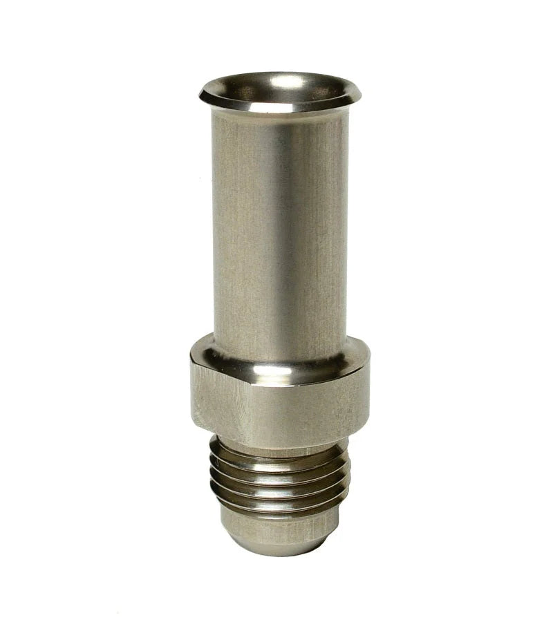 Aeromotive OE Return Line - 3/8in Female Spring-Lock to -6 AN male fits Ford - Side View